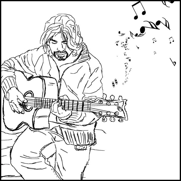 gery feind gezeichnet